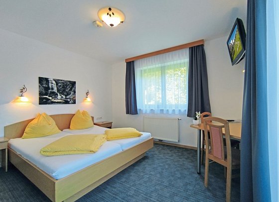 Hotel Wasserfall - Wohnbeispiel Doppelzimmer Standard (Zimmercodierung DG2)