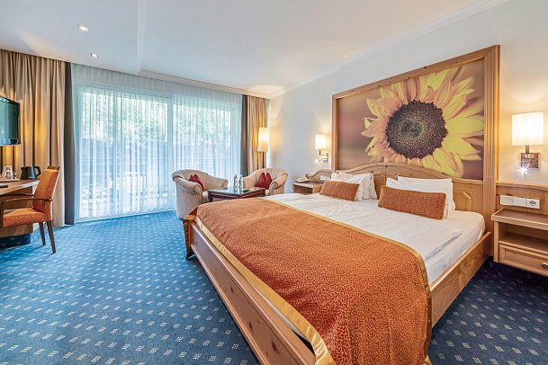 EUROPÄISCHER HOF Bad Gastein - Wohnbeispiel Doppelzimmer Panorama (Zimmercodierung DB3)