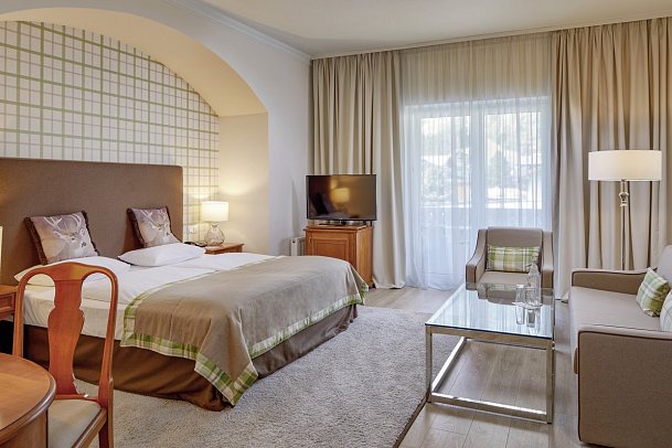 Das Alpenhaus Gasteinertal - Wohnbeispiel Doppelzimmer Alpenwohnen M (Zimmercodierung DF1)