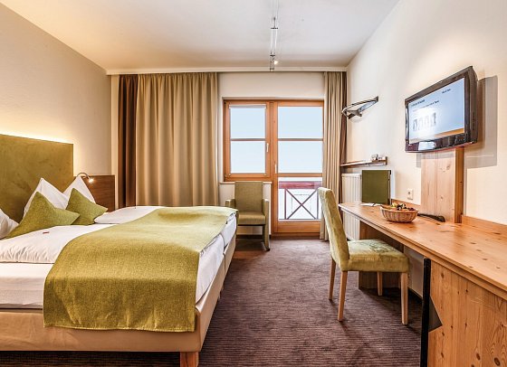 Aldiana Club Hochkönig - Wohnbeispiel Doppelzimmer (Zimmercodierungen DB1, DP1, DC1, EX1 & FB1)