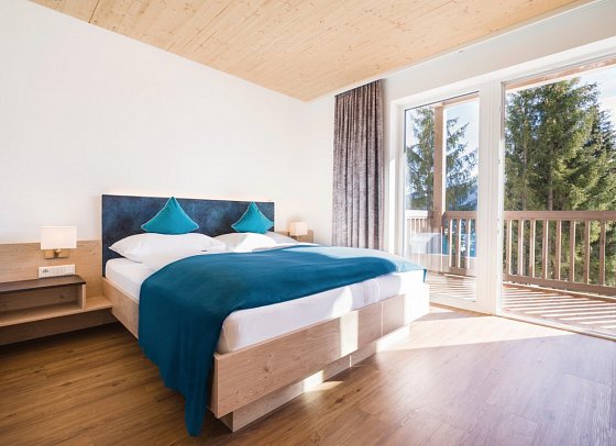 Aldiana Club Hochkönig - Wohnbeispiel Doppelzimmer im Neubau (Zimmercodierungen D1V, FVB & DCV)