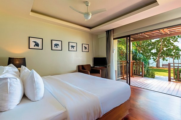 Kacha Resort & Spa Koh Chang - Wohnbeispiel Beachfront Chalet - Seaside Wing (Zimmercodierung BDO)