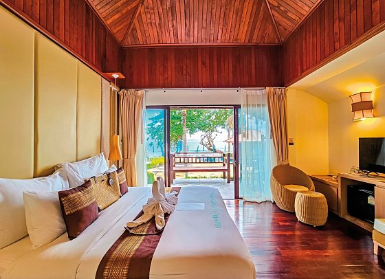 Kacha Resort & Spa - Wohnbeispiel Seaview Deluxe - Seaside Wing (Zimmercodierung VDM)