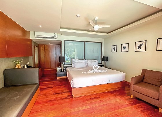 Kacha Resort & Spa - Wohnbeispiel Beachfront Chalet - Seaside Wing (Zimmercodierung BDO)