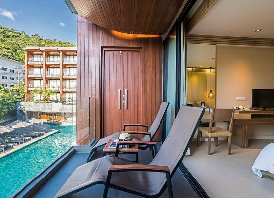 KC Grande Resort & Spa - Wohnbeispiel Pool View Jacuzzi Deluxe - Hillside (Zimmercodierung UDP)