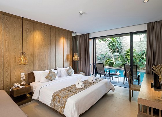 KC Grande Resort & Spa - Wohnbeispiel Pool Access Jacuzzi Deluxe - Hillside (Zimmercodierung UDQ)