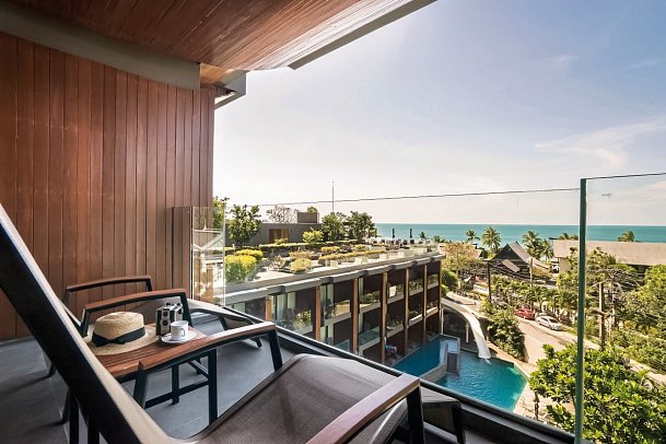 KC Grande Resort & Spa - Wohnbeispiel Ocean View Jacuzzi Deluxe - Hillside (Zimmercodierung UDM)