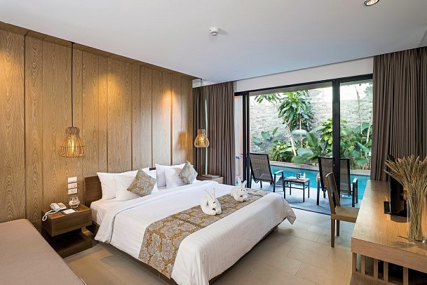 KC Grande Resort & Spa - Wohnbeispiel Pool Access Jacuzzi Deluxe - Hillside (Zimmercodierung UDQ)