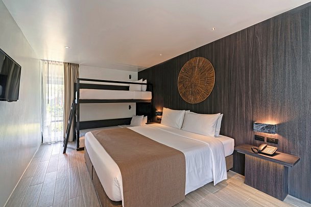 The Splash Ko Chang - Wohnbeispiel Family with bunk bed (Zimmercodierung FB1)