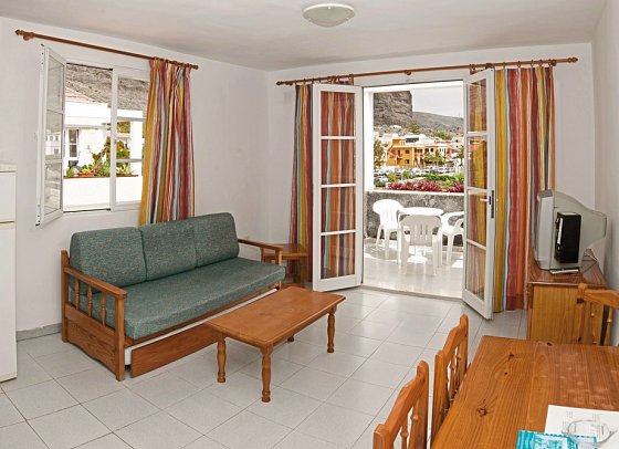 Apartamentos Checkin Laurisilva - Wohnbeispiel Appartement 1 Schlafzimmer (Zimmercodierung AB1)