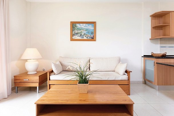 Residencial El Llano - Wohnbeispiel Appartement 1 Schlafzimmer (Zimmercodierung AB1)