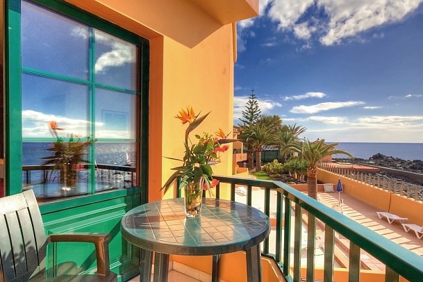 Tres Palmeras - Wohnbeispiel Apt. 1 Schlafzimmer Meerblick (Zimmercodierung ABM)