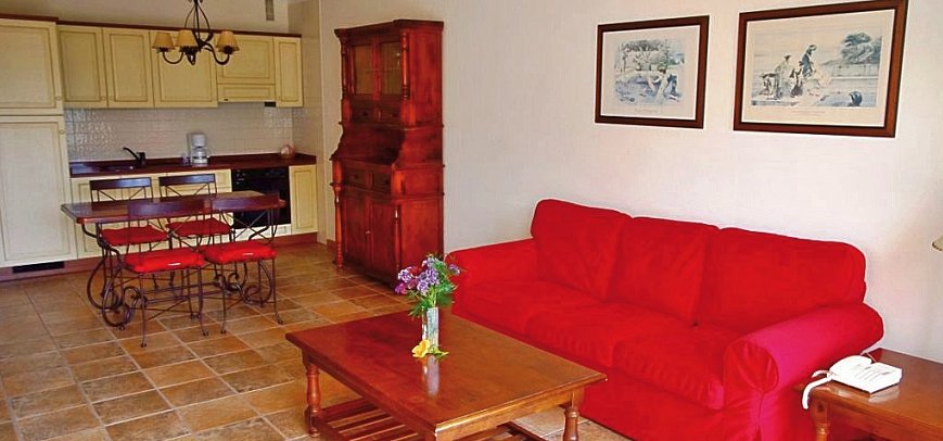 Playa de los Roques - Wohnbeispiel Appartement 1 Schlafzimmer Meerblick (Zimmercodierung AB1)