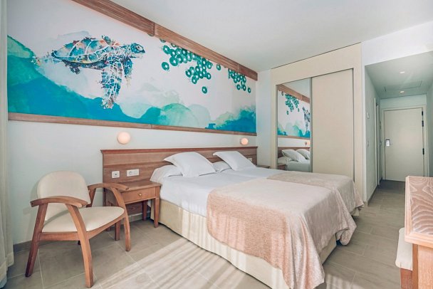 Iberostar Waves Las Dalias - Wohnbeispiel Einfaches Doppelzimmer (Zimmercodierungen DE1 & DE2)