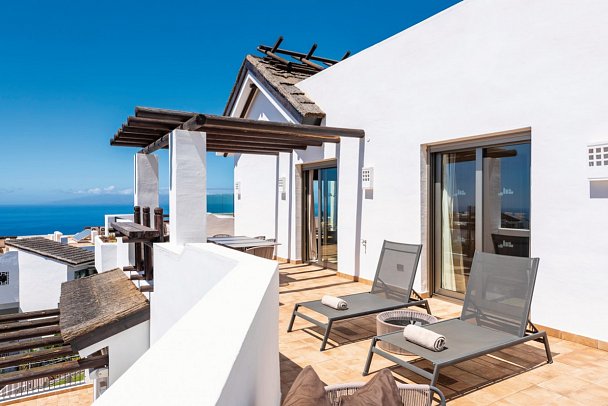 Las Terrazas de Abama Suites - Wohnbeispiel (Zimmercodierung W1M)