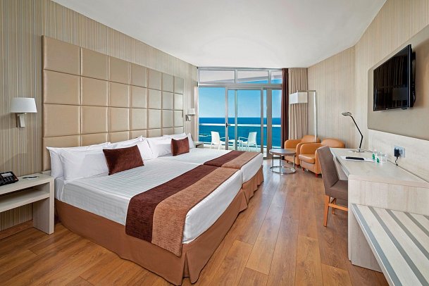 Best Semiramis - Wohnbeispiel Doppelzimmer Standard Meerblick (Zimmercodierungen DGM & DCM)