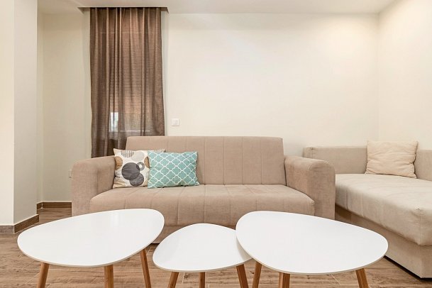 Hotel Olea - Wohnbeispiel Appartement 1 Schlafzimmer (Zimmercodierung AB1)