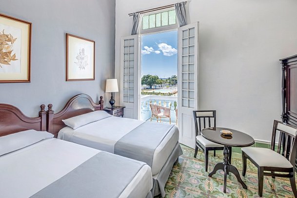 Villas Cienfuegos Affiliated by Meliá - Wohnbeispiel Villa Palacio Azul Standard Room (Zimmercodierung UG2)