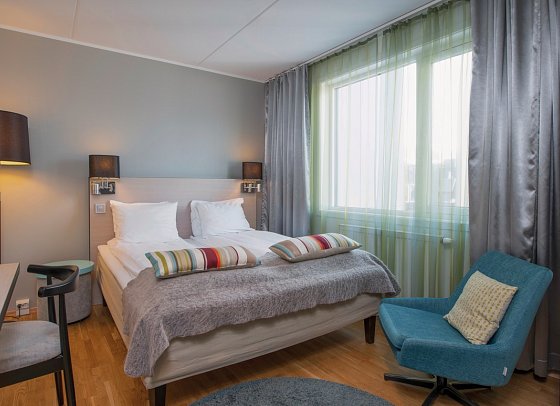 Thon Hotel Tromsø - Wohnbeispiel Doppelzimmer (Zimmercodierung DB1)