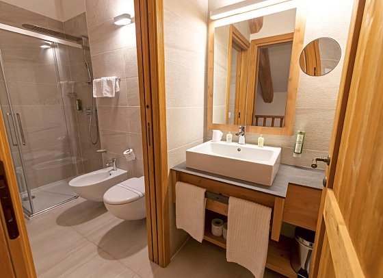 Alagna Mountain Resort & SPA - Wohnbeispiel Doppelzimmer Bucaneve (Zimmercodierung DB1)