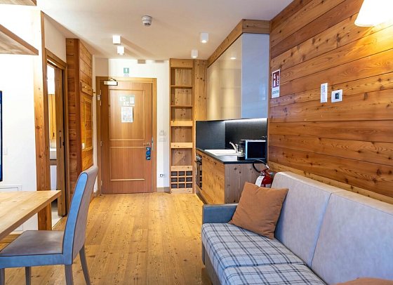 Alagna Mountain Resort & SPA - Wohnbeispiel Doppelzimmer Bucaneve (Zimmercodierung DB1)