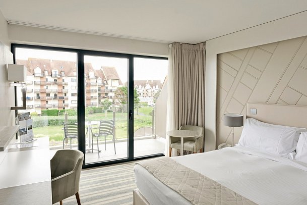 Thalazur Cabourg - Wohnbeispiel Doppelzimmer Superior seitl. MB (Zimmercodierung DSN)