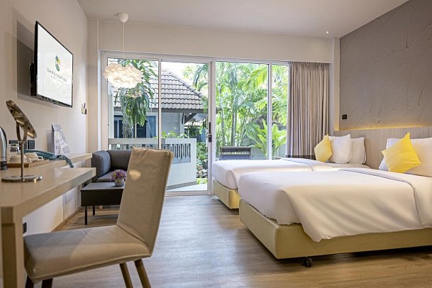Samui Natien Beach Resort - Wohnbeispiel Deluxe (Zimmercodierung UD1)