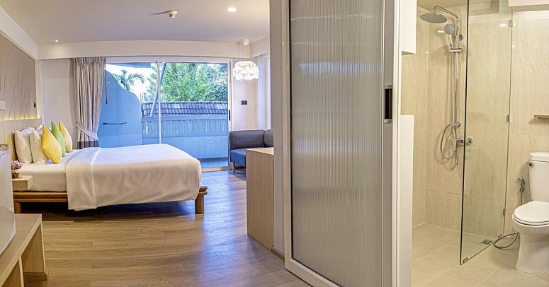 Samui Natien Beach Resort - Wohnbeispiel Deluxe (Zimmercodierung UD1)
