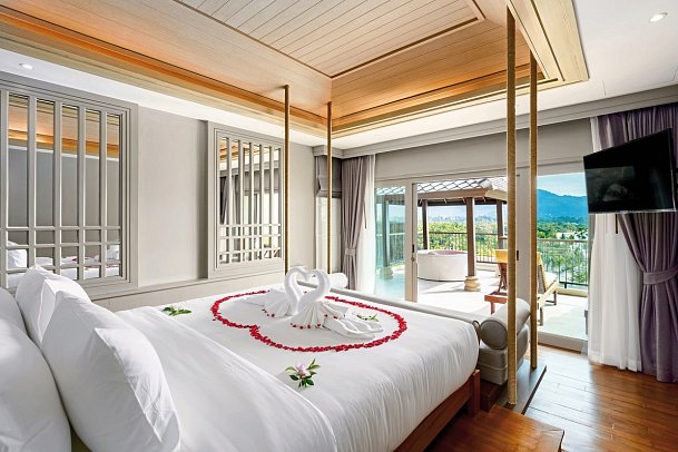 Fair House Villas & Spa - Wohnbeispiel Ocean Suite (Zimmercodierung WB1)
