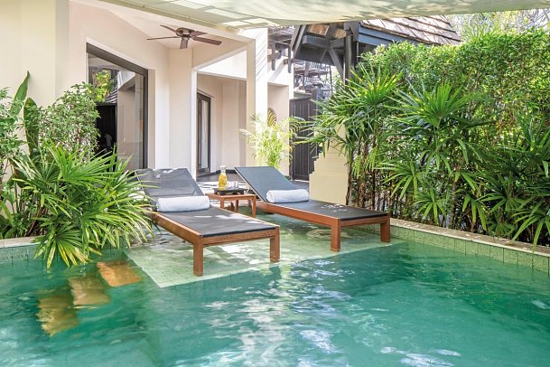 Anantara Bophut Koh Samui Resort - Wohnbeispiel Garden Pool Suite (Zimmercodierung WDG)