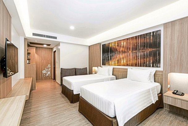 Chaba Cabana Beach Resort - Wohnbeispiel Deluxe Building (Zimmercodierung UD1)