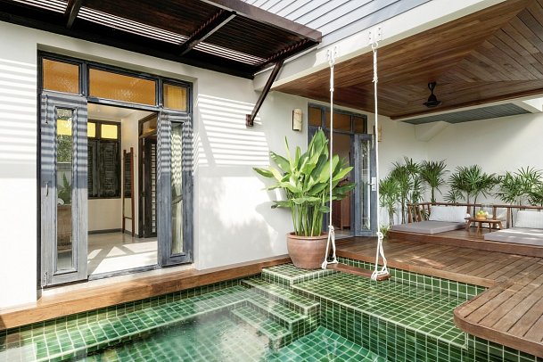 Anantara Lawana Koh Samui Resort - Wohnbeispiel Anantara Pool Suite (Zimmercodierung WD6)