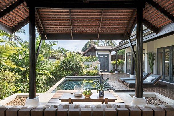 Anantara Lawana Koh Samui Resort - Wohnbeispiel Anantara Pool Villa Terrasse (Zimmercodierung VB5)