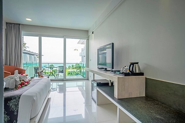 KC Beach Hotel Samui - Wohnbeispiel Luxury Sea View (Zimmercodierung UBP)