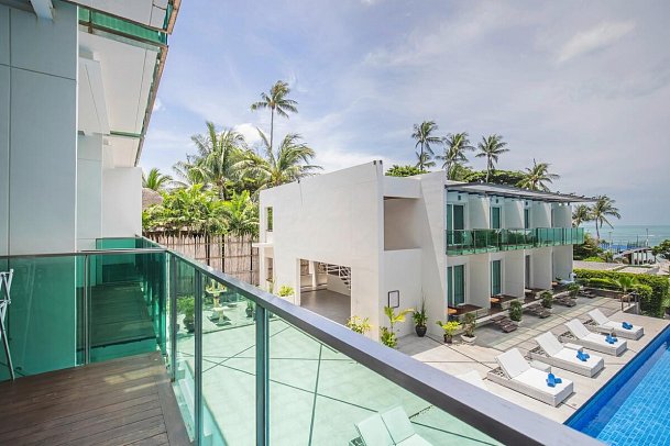 KC Beach Hotel Samui - Blickbeispiel Luxury Sea View (Zimmercodierung UBP)