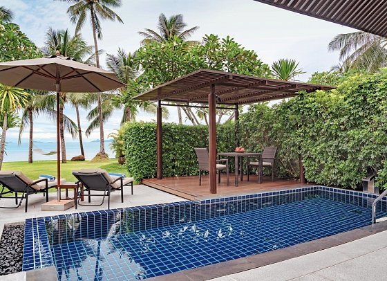InterContinental Koh Samui Resort - Wohnbeispiel Club Beachfront Pool Villa (Zimmercodierung VBO)
