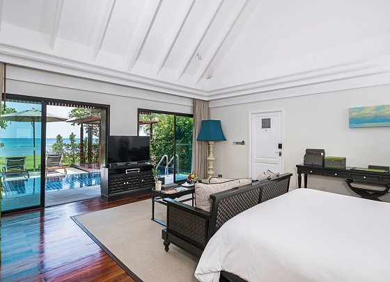InterContinental Koh Samui Resort - Wohnbeispiel Club Beachfront Pool Villa (Zimmercodierung VBO)