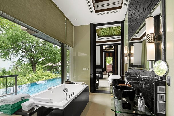 Banyan Tree Samui - Wohnbeispiel Ocean View Pool Villa (Zimmercodierung VBM)