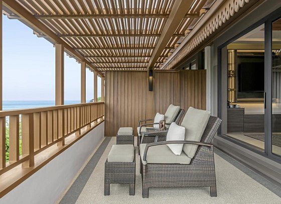 The Ritz-Carlton, Koh Samui - Select Terrace Suite (Zimmercodierung WB1F)