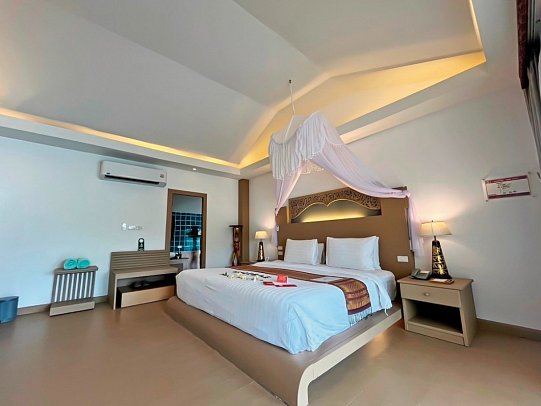 Panviman Resort Koh Phangan - Wohnbeispiel Pool Villa (Zimmercodierung VB5)