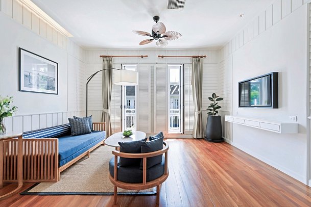 Outrigger Koh Samui Beach Resort - Wohnbeispiel Club Lamai Suite (Zimmercodierung WL1)