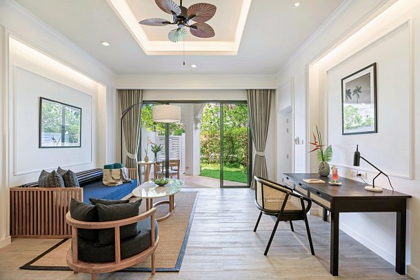 Outrigger Koh Samui Beach Resort - Wohnbeispiel Club Garden Terrace (Zimmercodierung UL1)