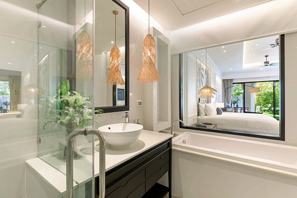 Outrigger Koh Samui Beach Resort - Wohnbeispiel Club Garden Terrace (Zimmercodierung UL1)