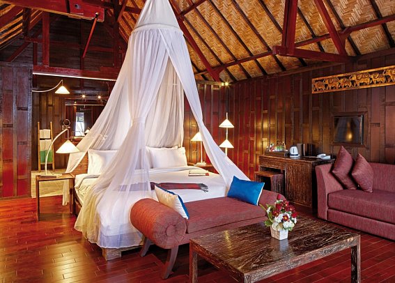 Kupu Kupu Phangan Beach Villas - Wohnbeispiel Deluxe Beach Front Pool Villa (Zimmercodierung VDO)