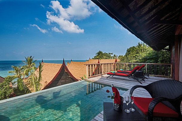 Kupu Kupu Phangan Beach Villas - Wohnbeispiel Sunset Pool Villa (Zimmercodierung VB5)