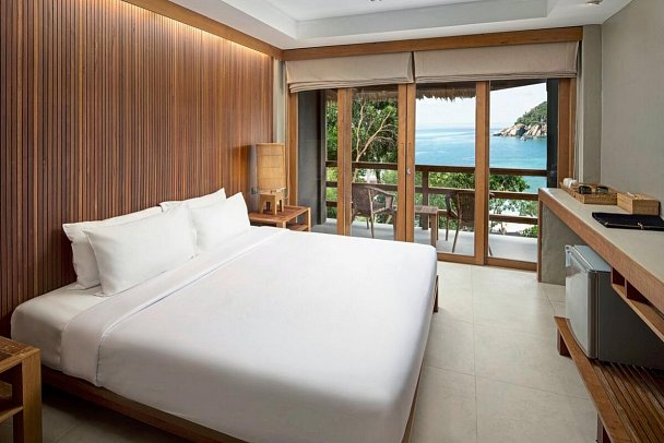 The Beach Club Haad Tien - Wohnbeispiel Sea Balcony (Zimmercodierung UB1)