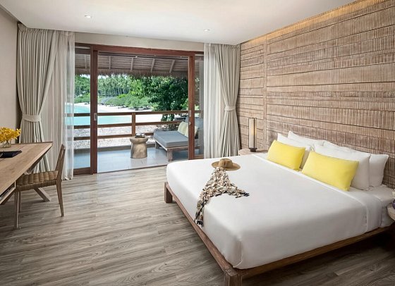 The Beach Club Haad Tien - Wohnbeispiel Beach Balcony (Zimmercodierung UBM)
