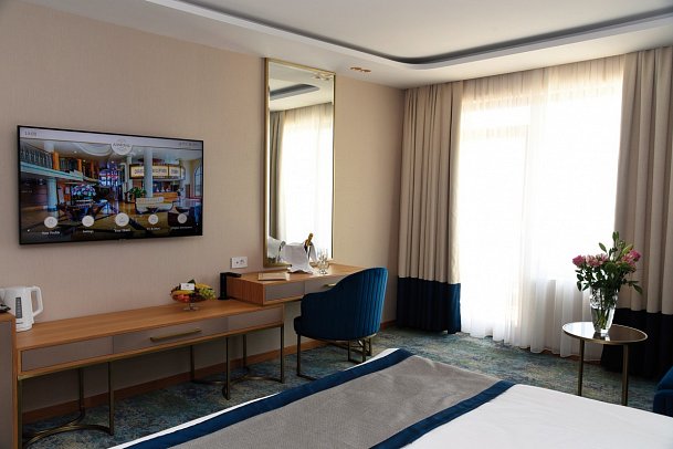 Admiral - Wohnbeispiel Doppelzimmer Deluxe Meerblick