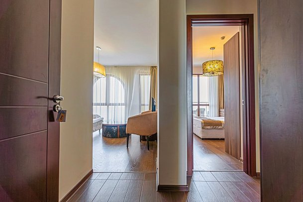 Golden Line - Wohnbeispiel Appartement 1 Schlafzimmer (Zimmercodierung AB1)