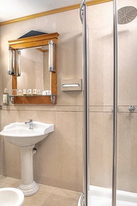 All’Angelo Art Hotel - Wohnbeispiel Einzelzimmer (Zimmercodierung EB2)